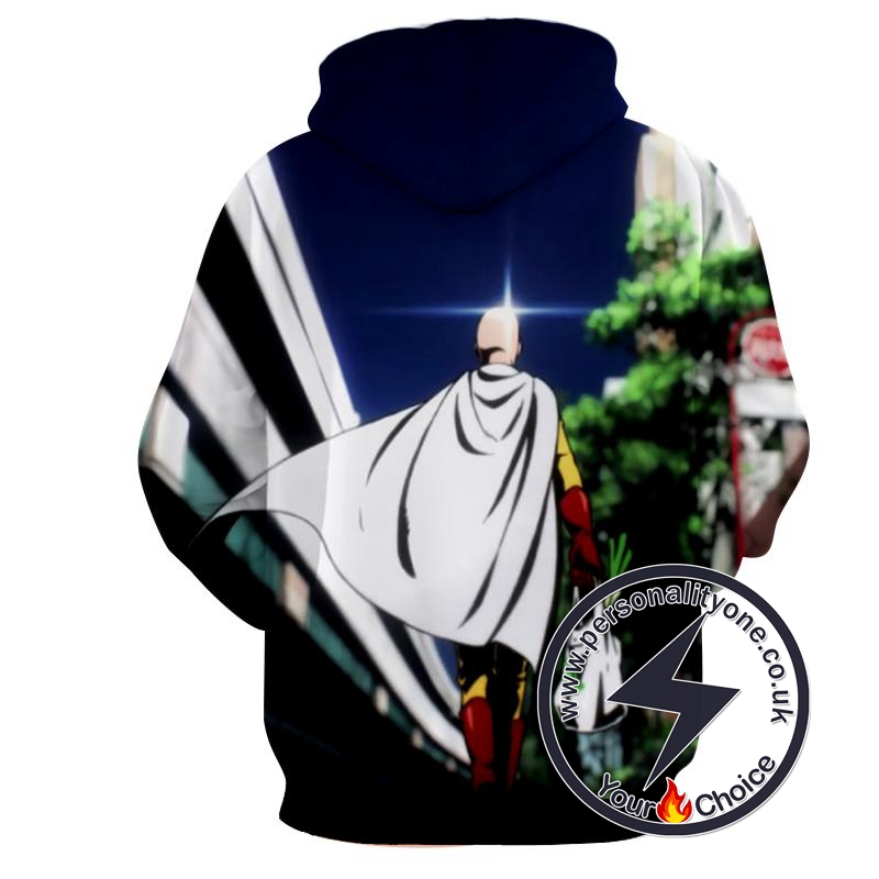 One Punch Man - Saitama 3D - Hoodies